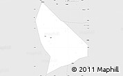 Silver Style Simple Map of Liquan