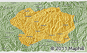 Savanna Style 3D Map of Lueyang