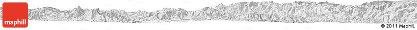 Silver Style Horizon Map of Lueyang