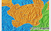 Political Map of Lueyang