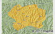 Savanna Style Map of Lueyang