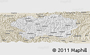 Classic Style Panoramic Map of Lueyang