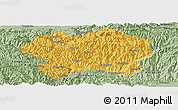 Savanna Style Panoramic Map of Lueyang