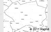 Blank Simple Map of Lueyang