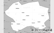 Gray Simple Map of Lueyang