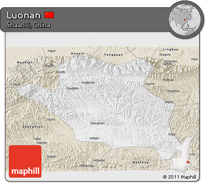 Classic Style 3D Map of Luonan