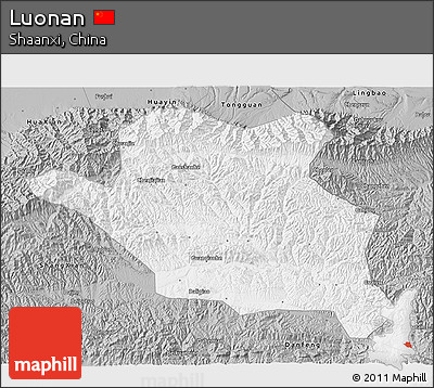 Gray 3D Map of Luonan
