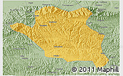 Savanna Style 3D Map of Luonan