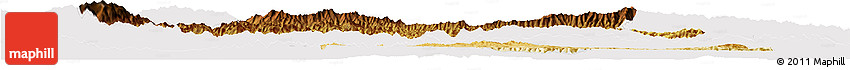 Physical Horizon Map of Luonan, cropped outside