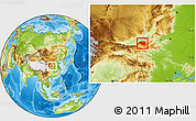 Physical Location Map of Luonan