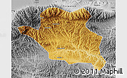 Physical Map of Luonan, desaturated