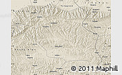 Shaded Relief Map of Luonan