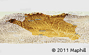 Physical Panoramic Map of Luonan, lighten