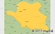 Savanna Style Simple Map of Luonan