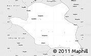 Silver Style Simple Map of Luonan