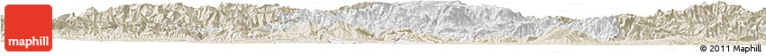 Classic Style Horizon Map of Mian Xian Classic Style Horizon Map of Mian Xian