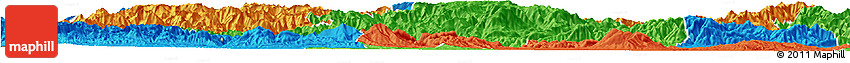 Political Horizon Map of Mian Xian