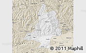 Classic Style Map of Mian Xian