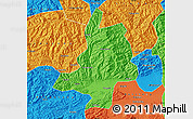 Political Map of Mian Xian