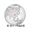 Outline Map of Mian Xian