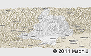 Classic Style Panoramic Map of Mian Xian
