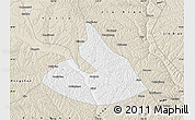 Classic Style Map of Mizhi