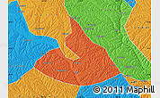 Political Map of Mizhi