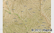 Satellite Map of Mizhi