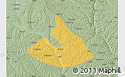 Savanna Style Map of Mizhi