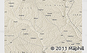 Shaded Relief Map of Mizhi