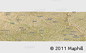Satellite Panoramic Map of Mizhi