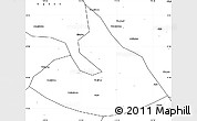 Blank Simple Map of Mizhi