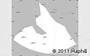 Gray Simple Map of Mizhi