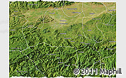Satellite 3D Map of Nanzheng