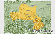Savanna Style 3D Map of Nanzheng