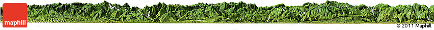 Satellite Horizon Map of Nanzheng