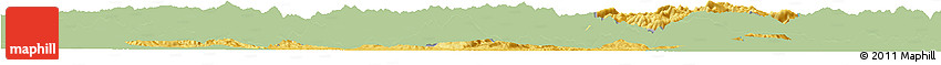 Savanna Style Horizon Map of Nanzheng, single color outside