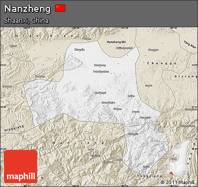 Classic Style Map of Nanzheng