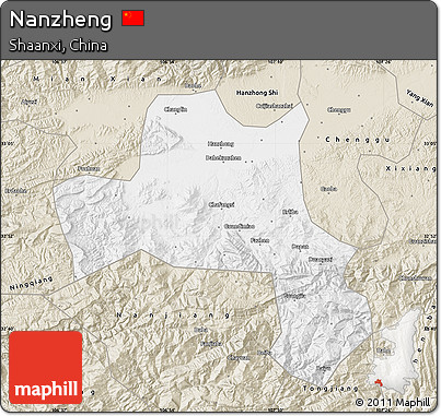 Classic Style Map of Nanzheng