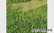Satellite Map of Nanzheng