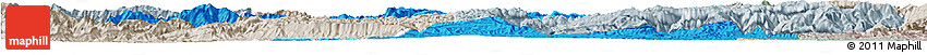 Political Horizon Map of Ningqiang, lighten, semi-desaturated Political Horizon Map of Ningqiang, lighten, semi-desaturated