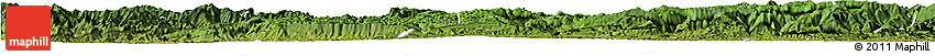 Satellite Horizon Map of Ningqiang