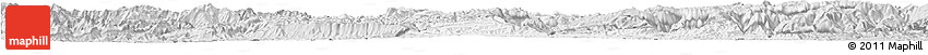 Silver Style Horizon Map of Ningqiang