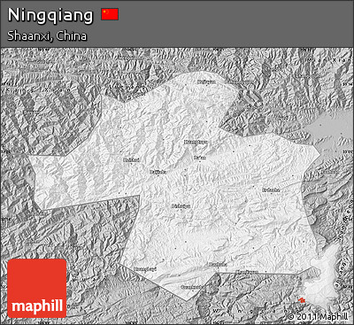Gray Map of Ningqiang