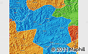 Political Map of Ningqiang