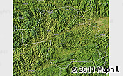 Satellite Map of Ningqiang