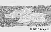 Gray Panoramic Map of Ningqiang