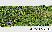 Satellite Panoramic Map of Ningqiang
