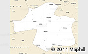 Classic Style Simple Map of Ningqiang