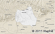 Classic Style 3D Map of Qian Xian